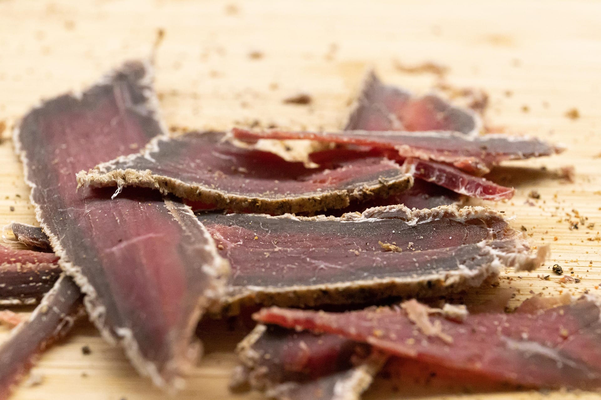 Salted Dried Strips of Meat