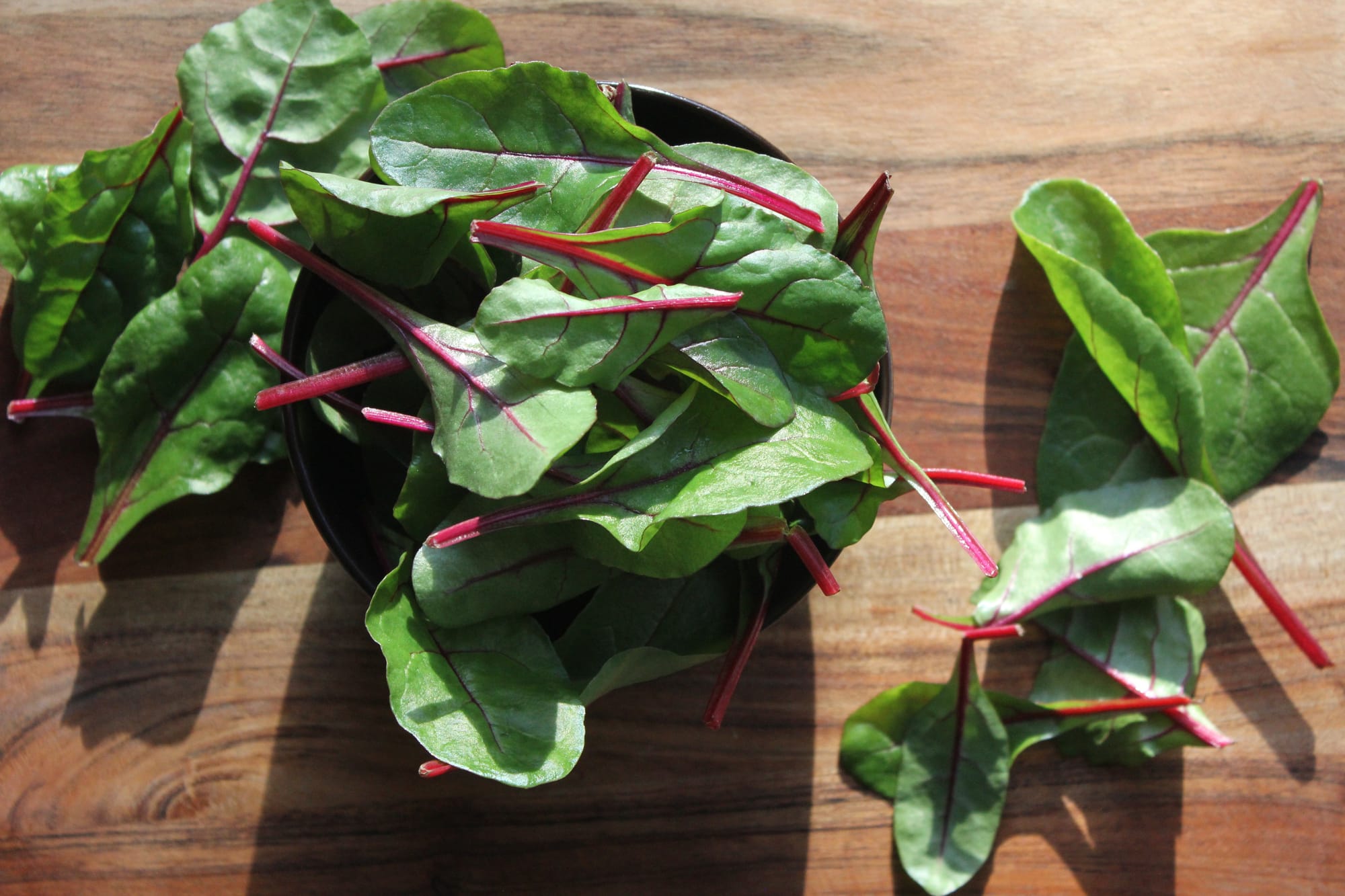 Chard leaves
