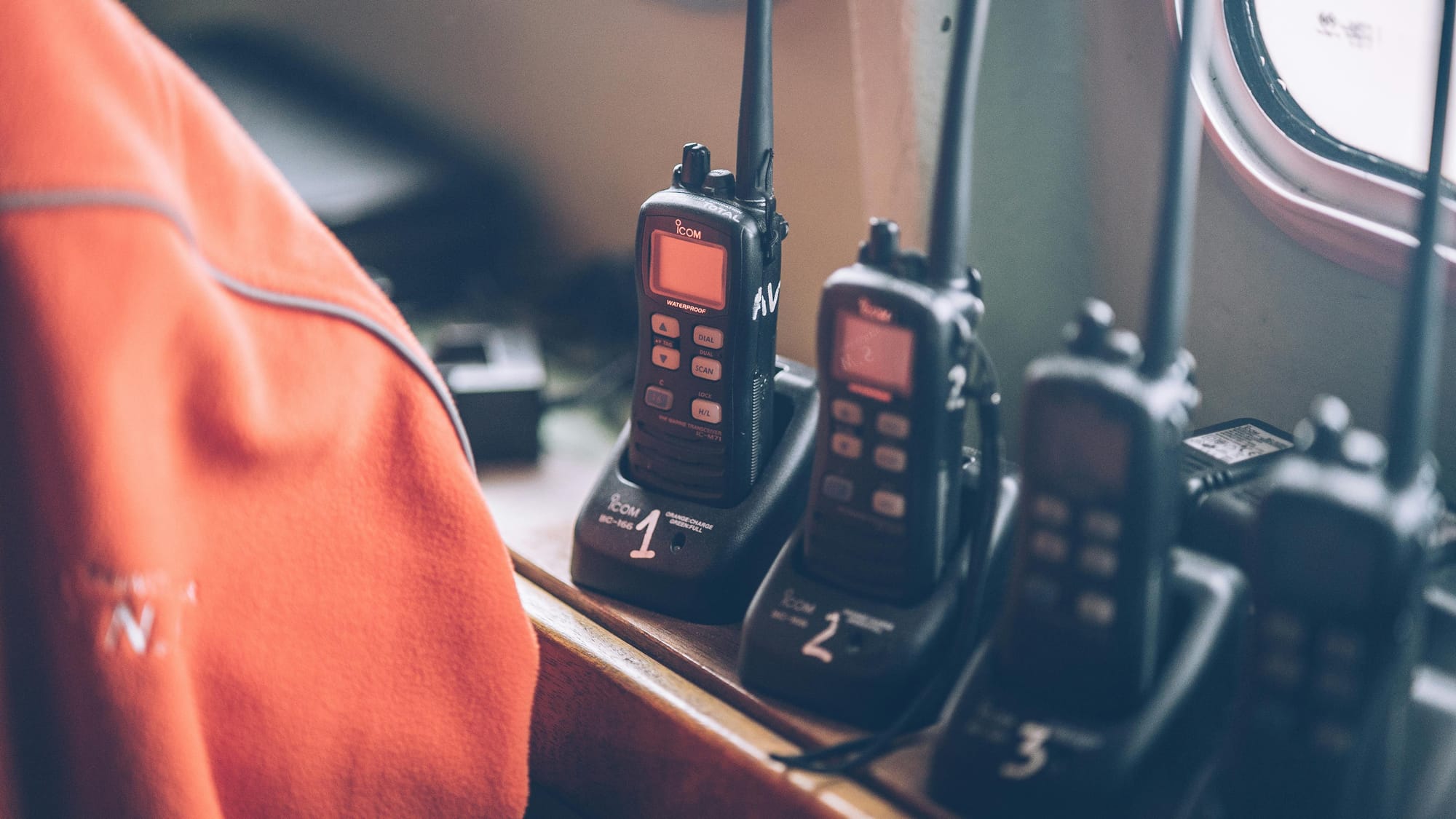 Close Up Shot of Walkie Talkies