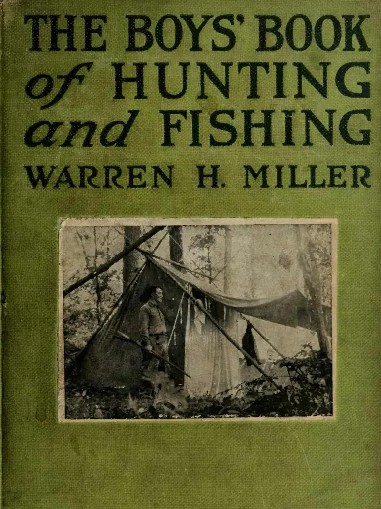 The Boys’ Book of Hunting and Fishing (1916) Cover